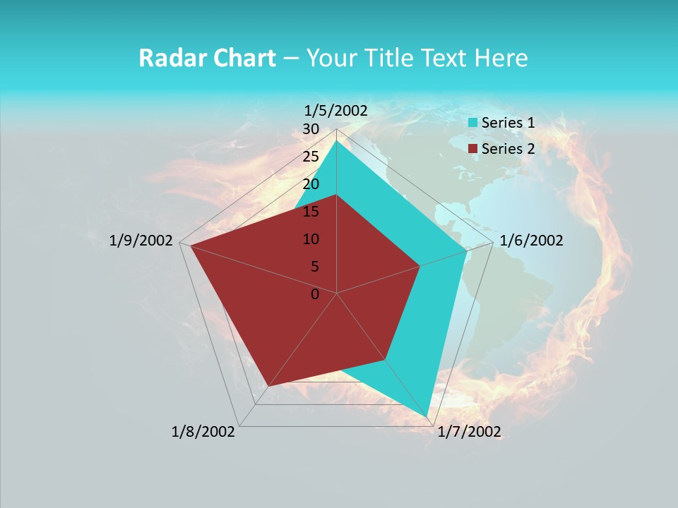 Glass Earth Global PowerPoint Template