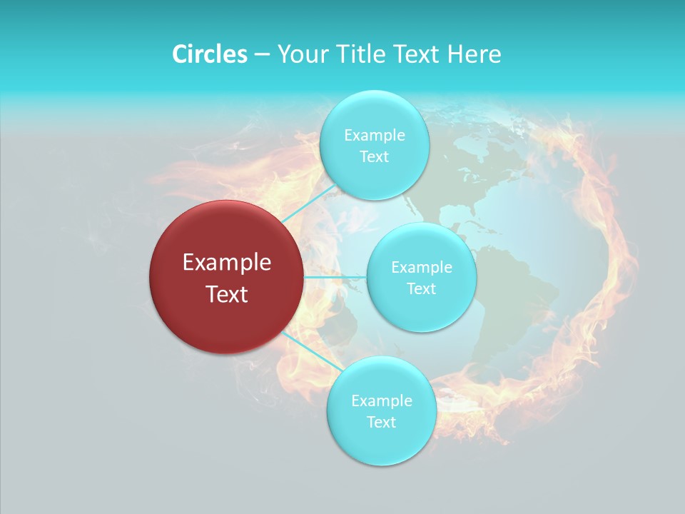 Glass Earth Global PowerPoint Template