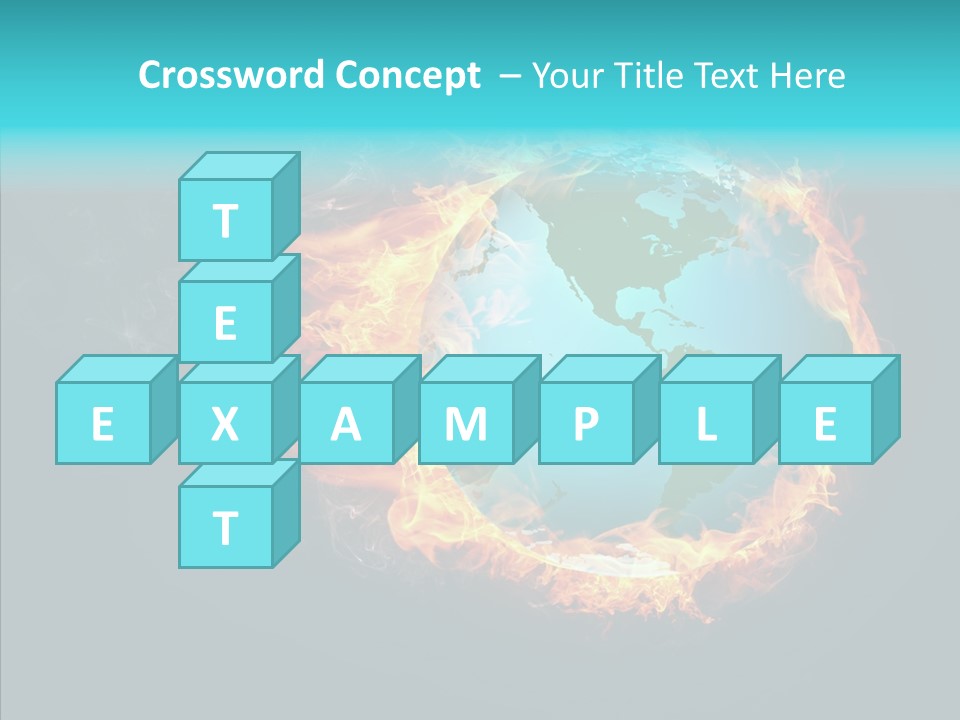 Glass Earth Global PowerPoint Template