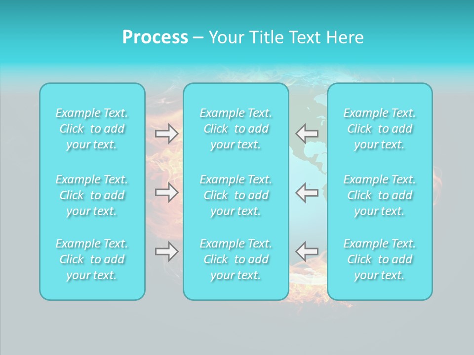 Glass Earth Global PowerPoint Template