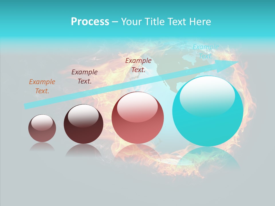 Glass Earth Global PowerPoint Template