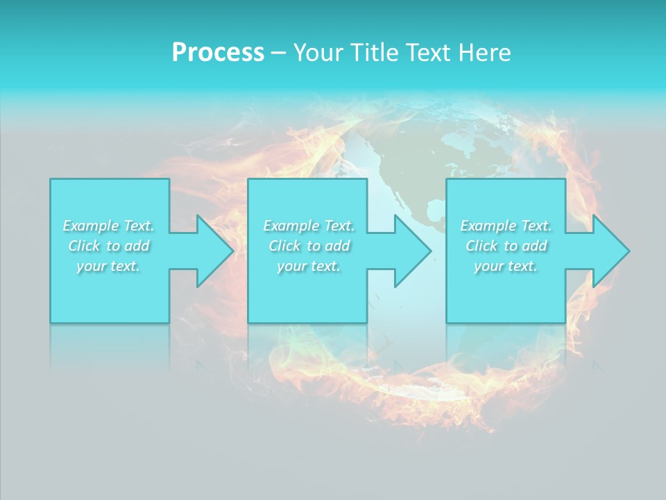 Glass Earth Global PowerPoint Template