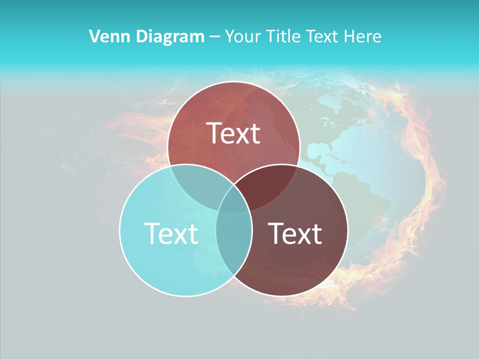 Glass Earth Global PowerPoint Template