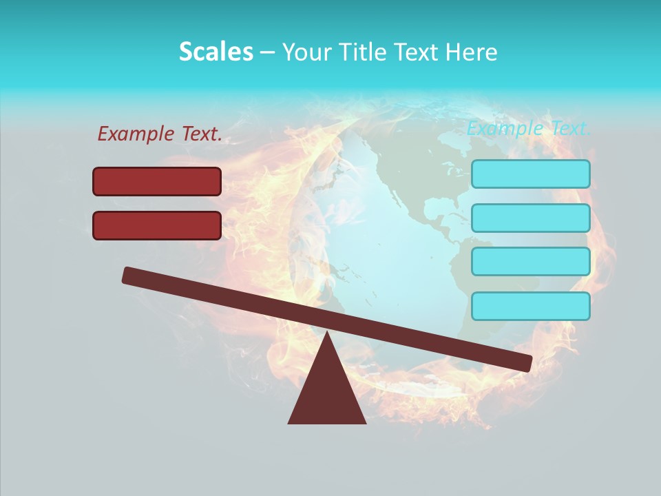 Glass Earth Global PowerPoint Template
