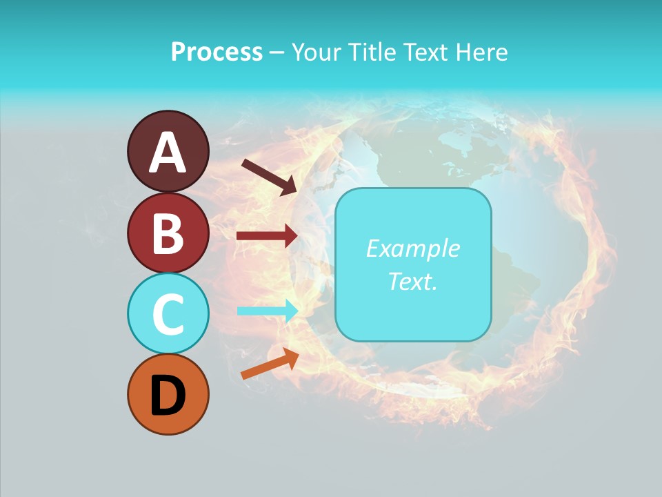 Glass Earth Global PowerPoint Template