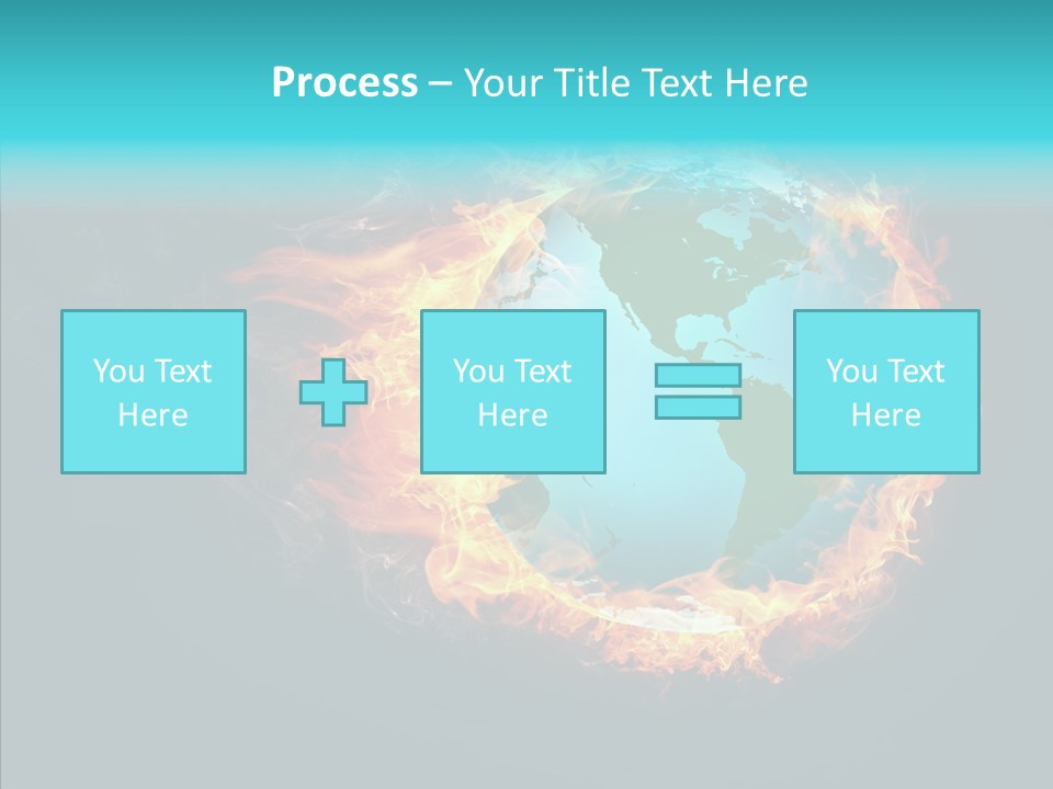 Glass Earth Global PowerPoint Template