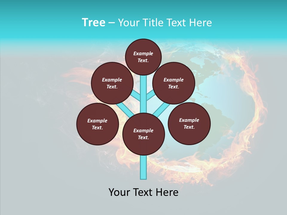 Glass Earth Global PowerPoint Template