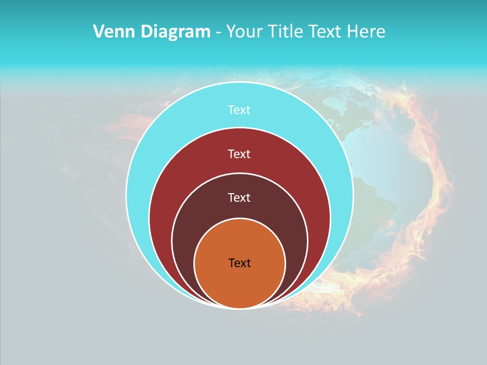 Glass Earth Global PowerPoint Template