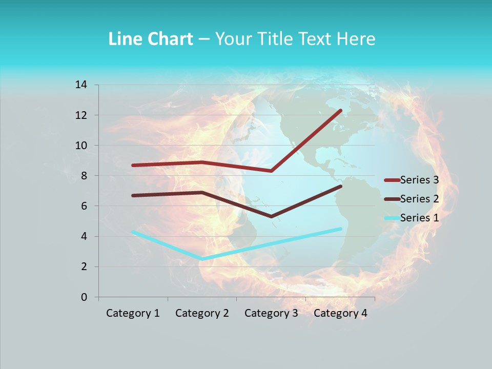 Glass Earth Global PowerPoint Template