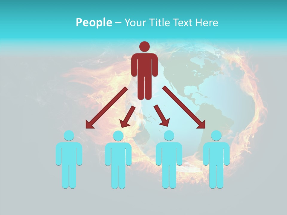 Glass Earth Global PowerPoint Template