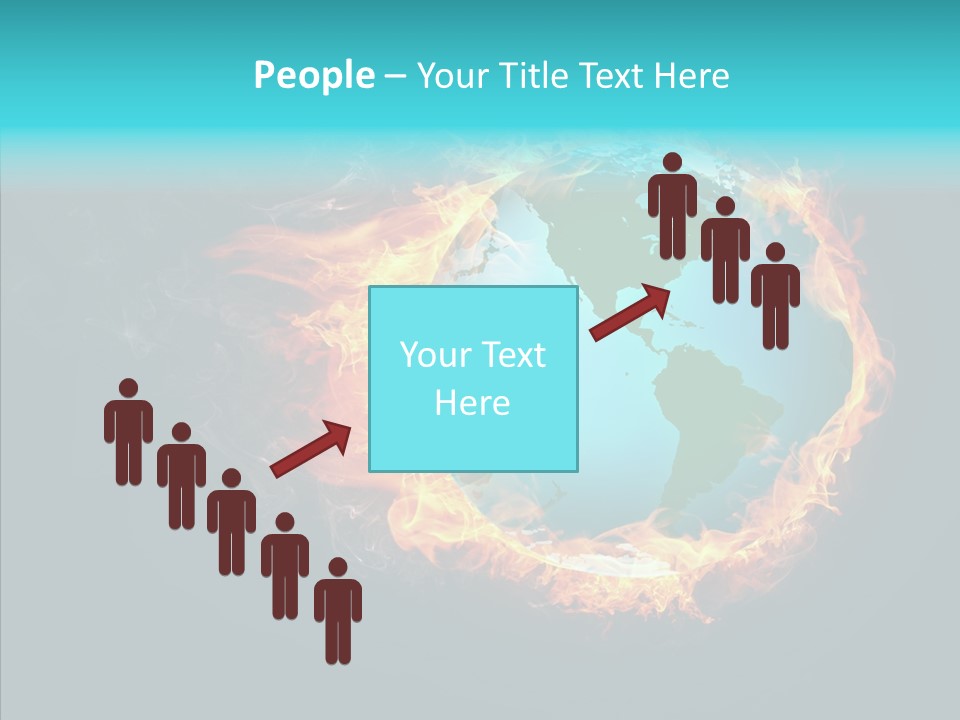 Glass Earth Global PowerPoint Template