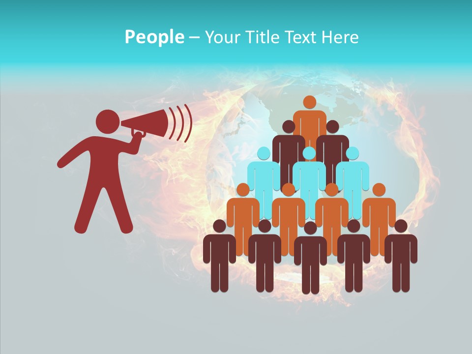 Glass Earth Global PowerPoint Template