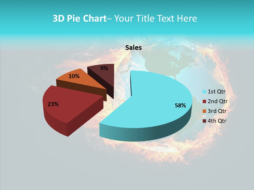 Glass Earth Global PowerPoint Template