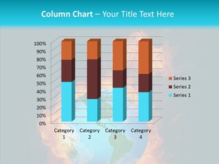 Canada Smoke Painting PowerPoint Template