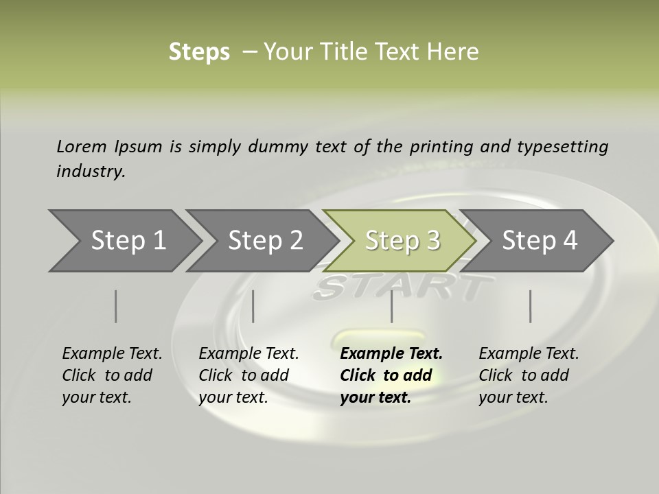 Victory Business Word PowerPoint Template