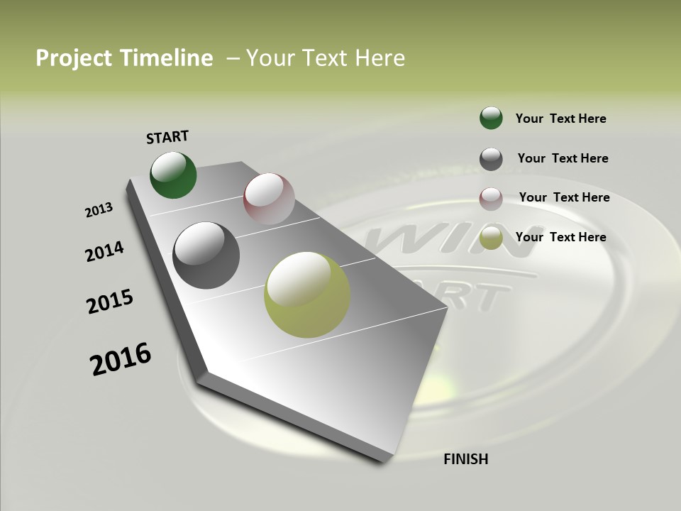 Victory Business Word PowerPoint Template