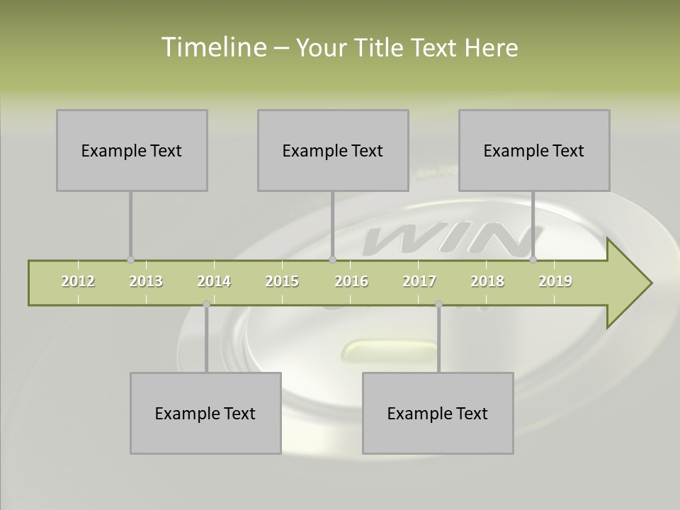 Victory Business Word PowerPoint Template