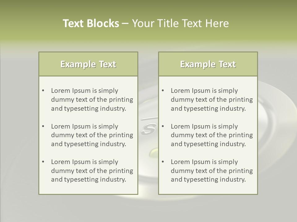 Victory Business Word PowerPoint Template