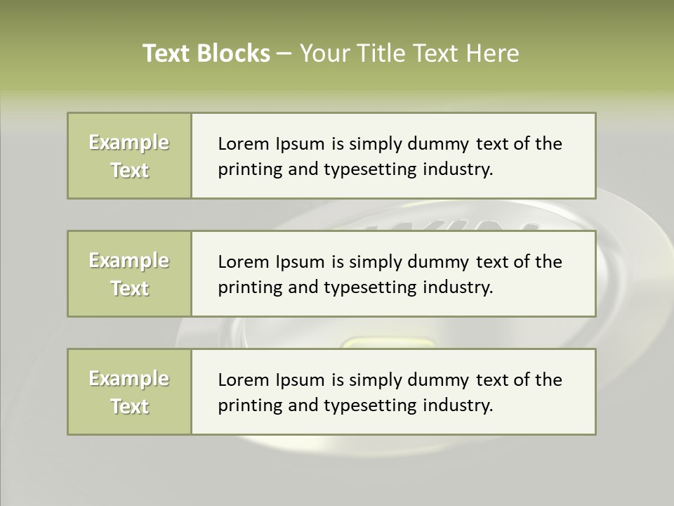 Victory Business Word PowerPoint Template