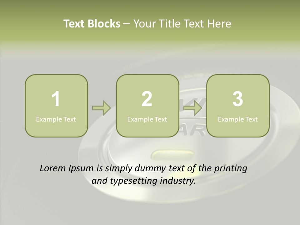 Victory Business Word PowerPoint Template