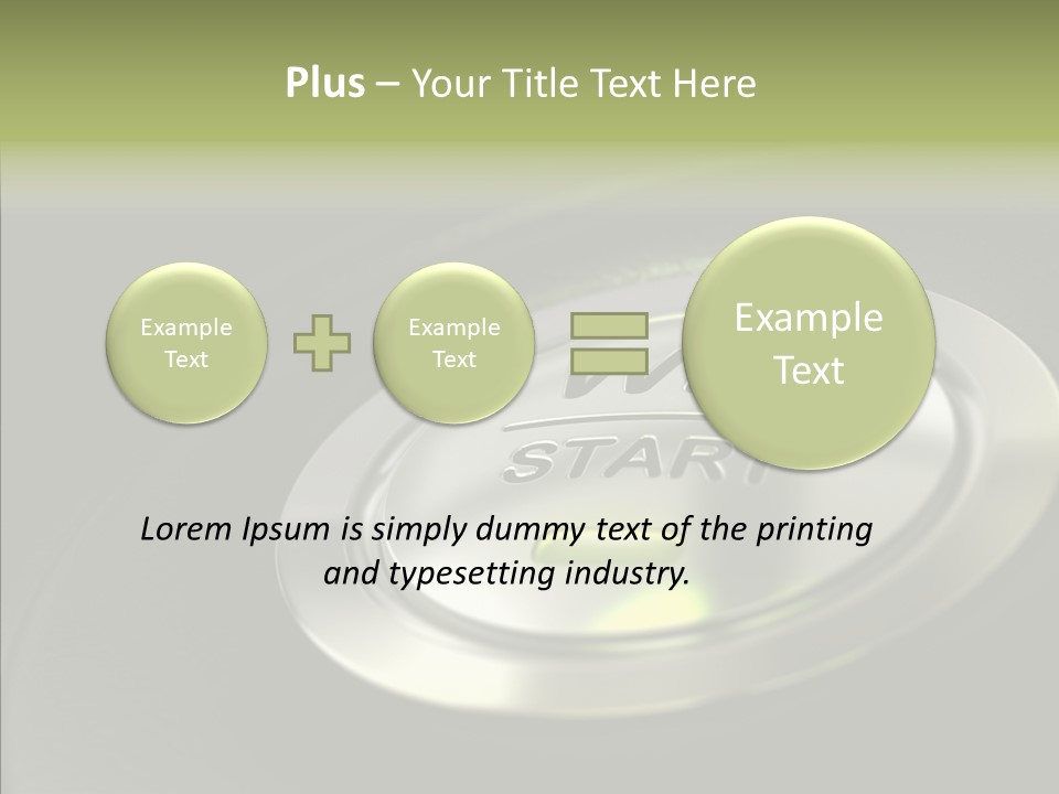 Victory Business Word PowerPoint Template