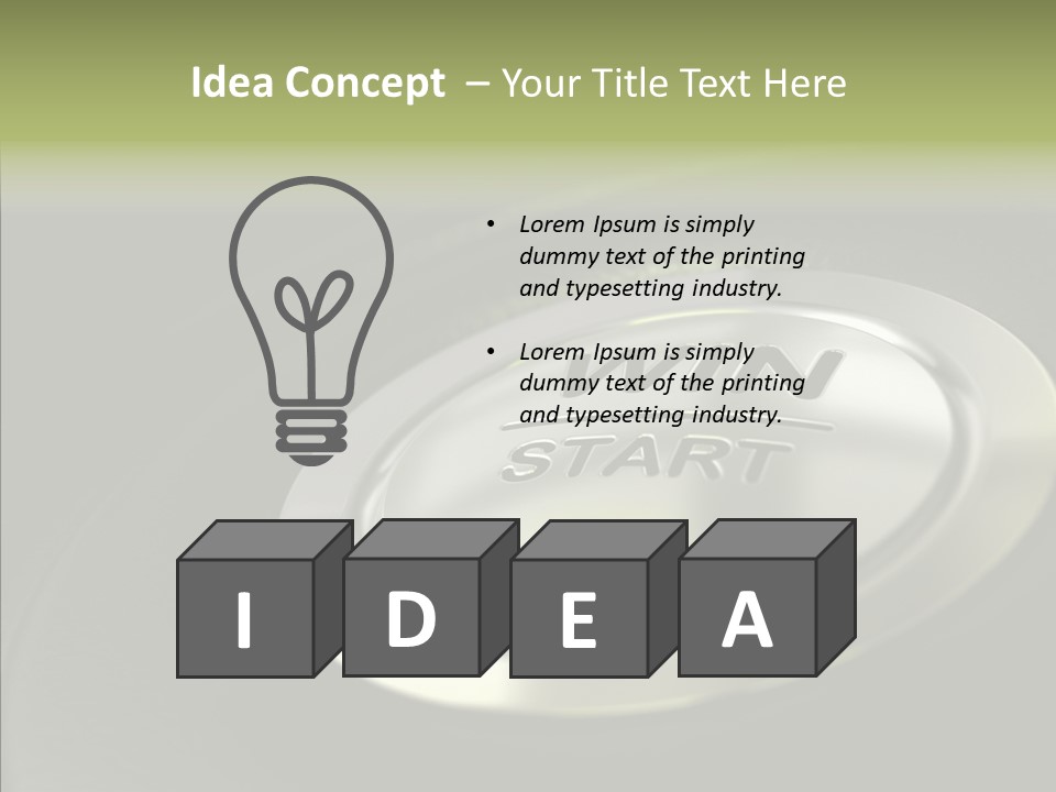 Victory Business Word PowerPoint Template