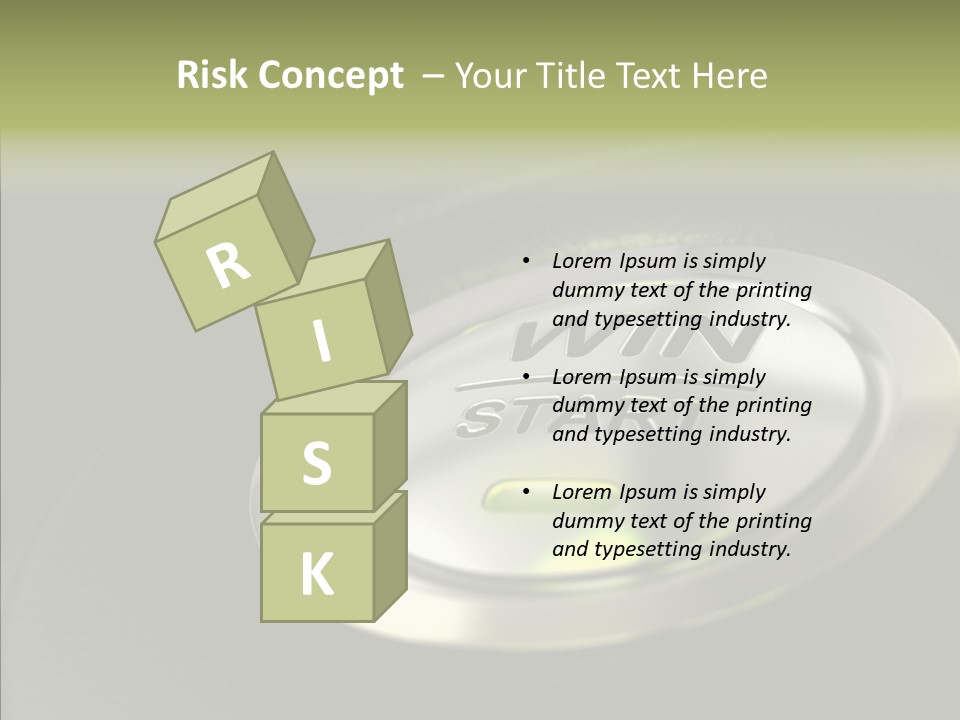 Victory Business Word PowerPoint Template