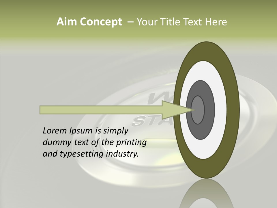 Victory Business Word PowerPoint Template