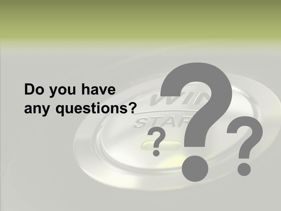 Victory Business Word PowerPoint Template