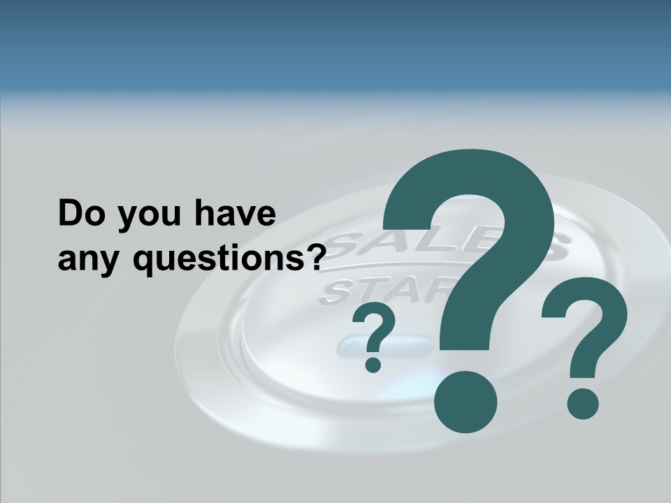 Selling Message New PowerPoint Template