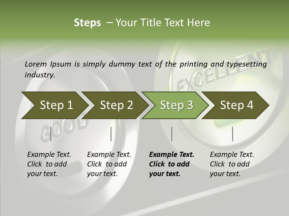Design Performance Exceptional PowerPoint Template