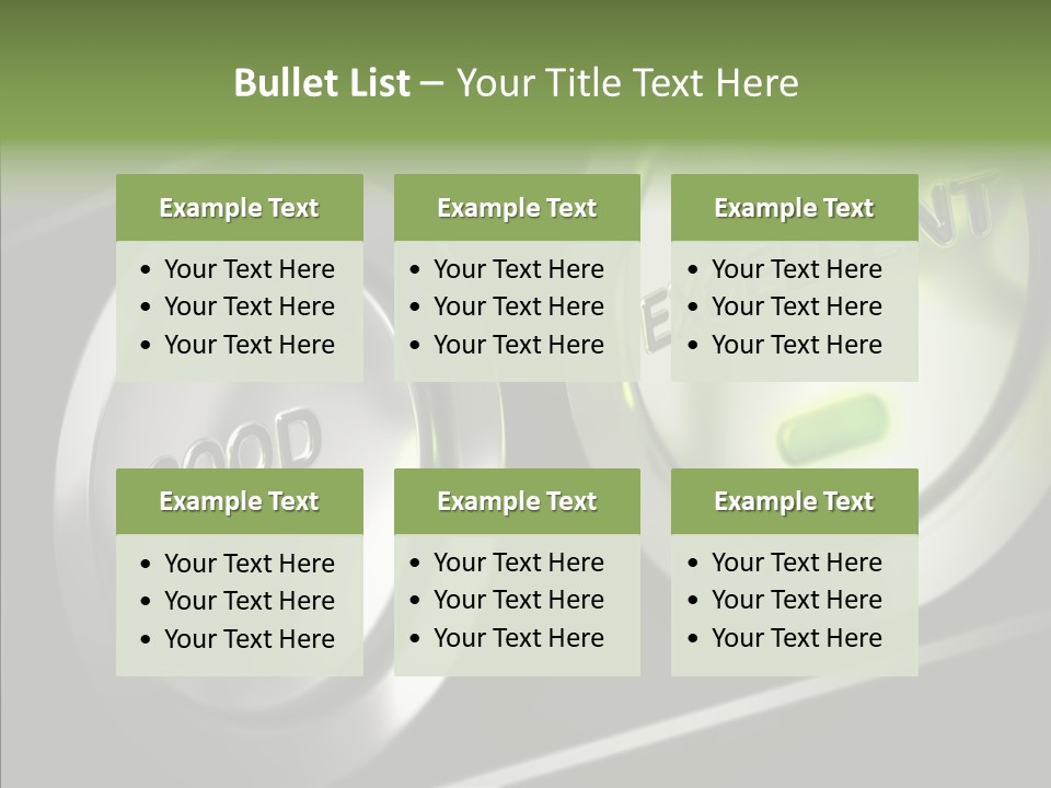 Design Performance Exceptional PowerPoint Template