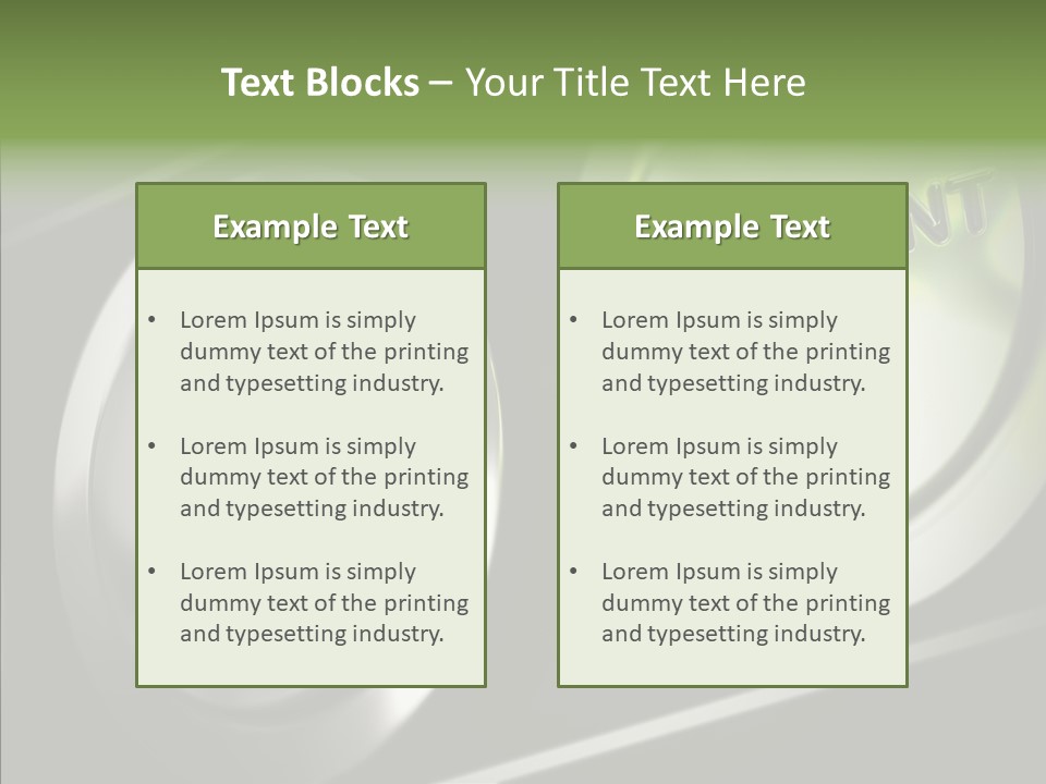Design Performance Exceptional PowerPoint Template