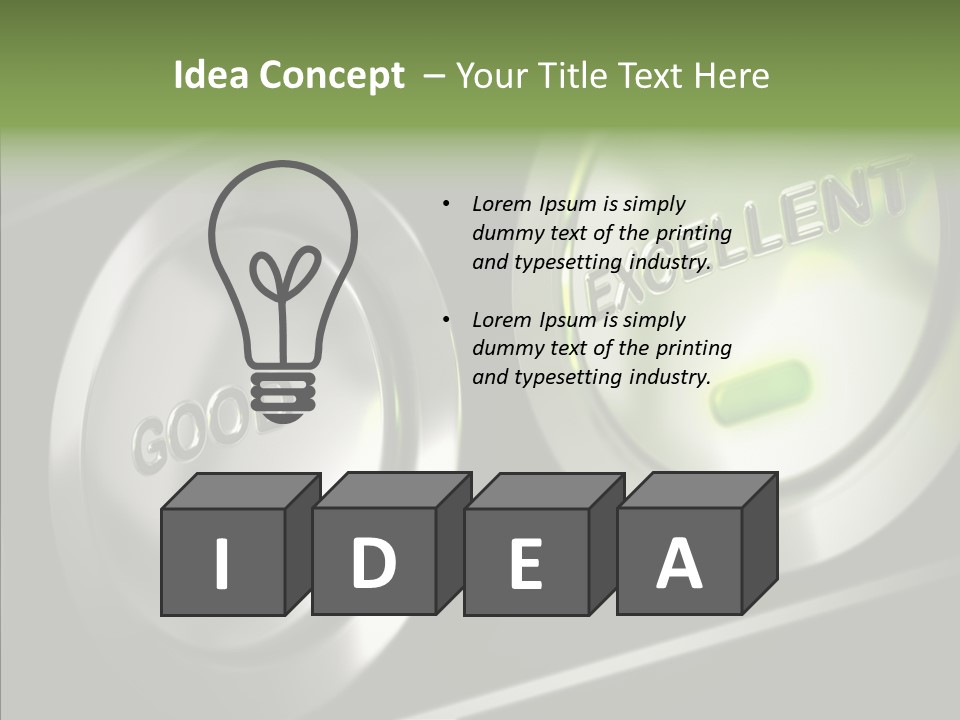 Design Performance Exceptional PowerPoint Template