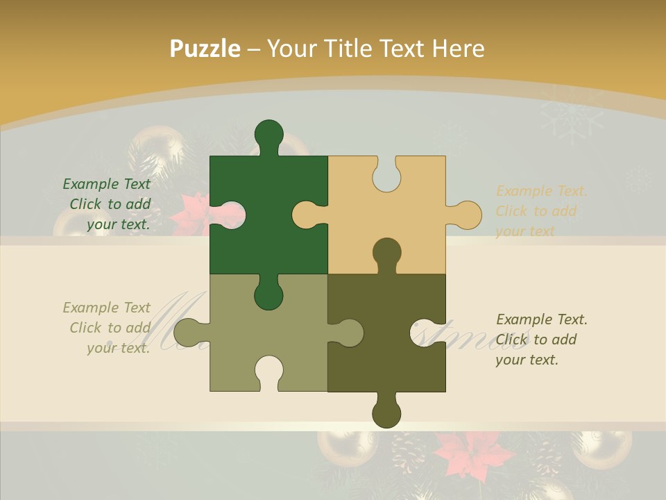 Schm Weihnachtsmann Weihnachtsmotiv PowerPoint Template