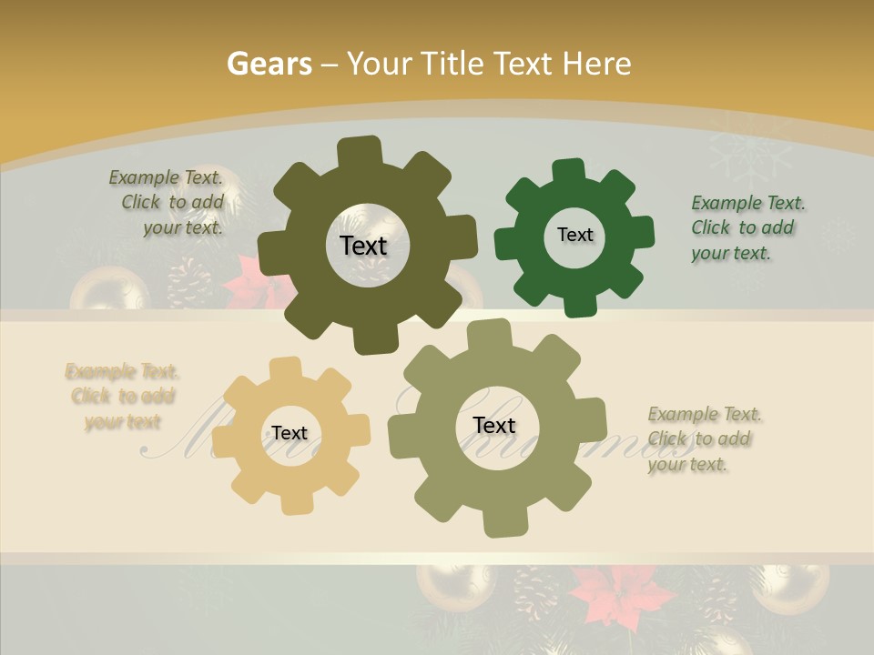 Schm Weihnachtsmann Weihnachtsmotiv PowerPoint Template