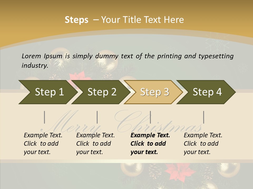 Schm Weihnachtsmann Weihnachtsmotiv PowerPoint Template