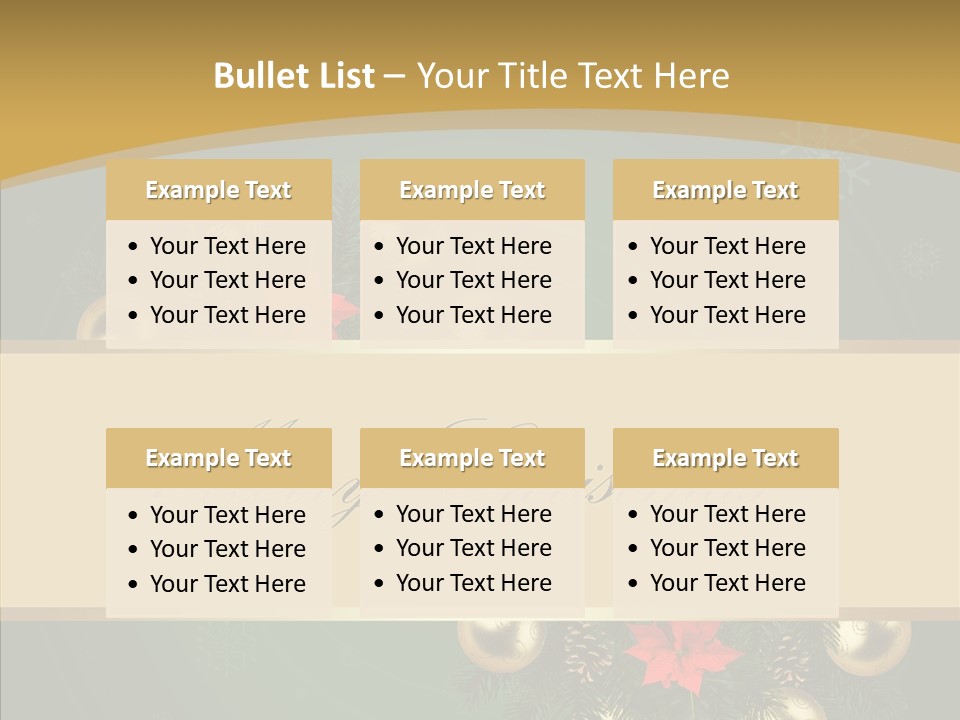 Schm Weihnachtsmann Weihnachtsmotiv PowerPoint Template