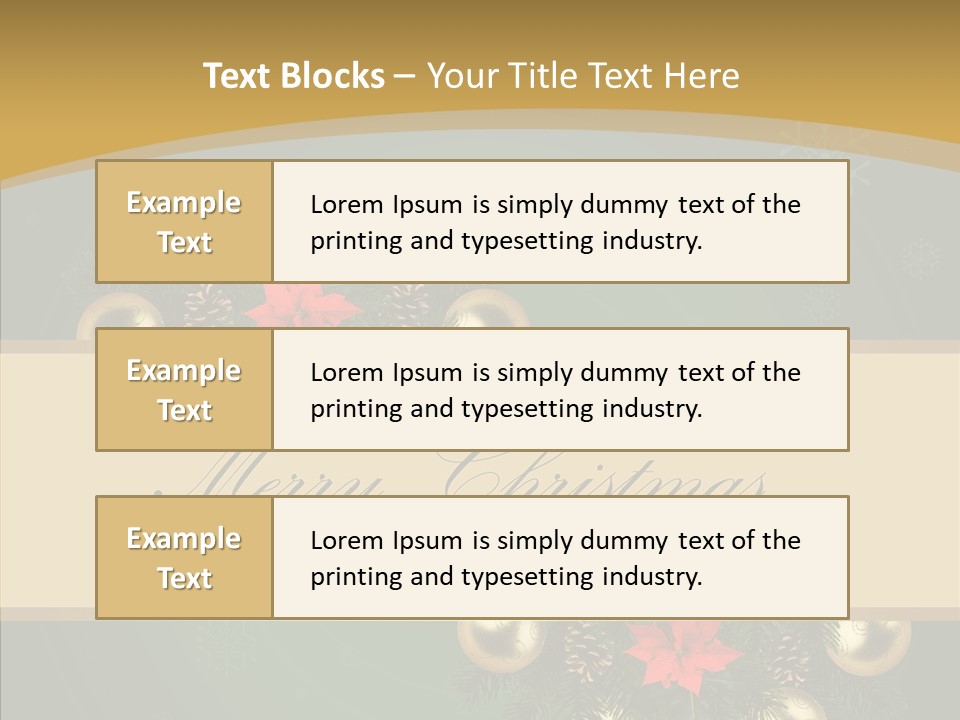 Schm Weihnachtsmann Weihnachtsmotiv PowerPoint Template