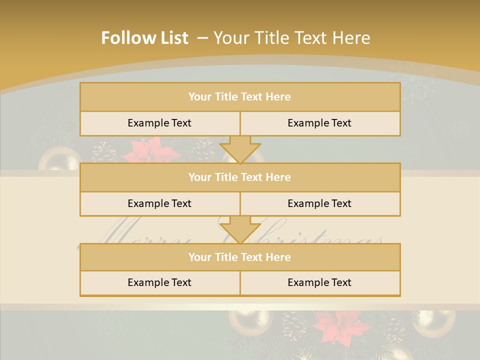 Schm Weihnachtsmann Weihnachtsmotiv PowerPoint Template
