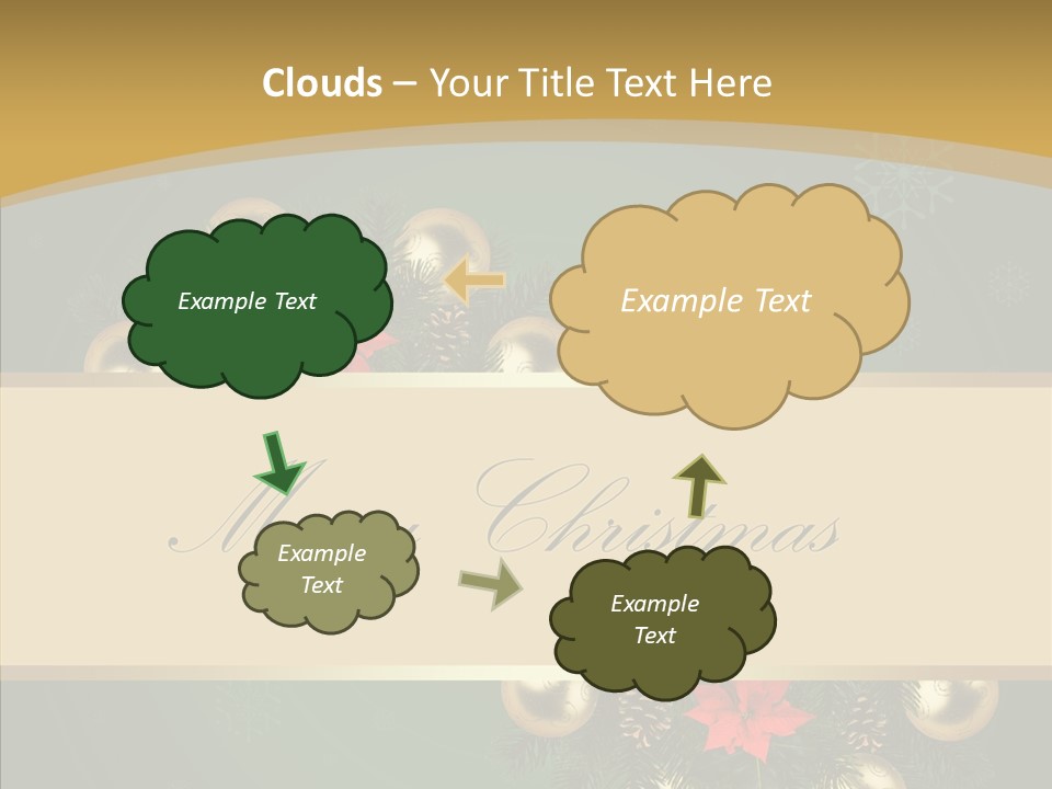 Schm Weihnachtsmann Weihnachtsmotiv PowerPoint Template
