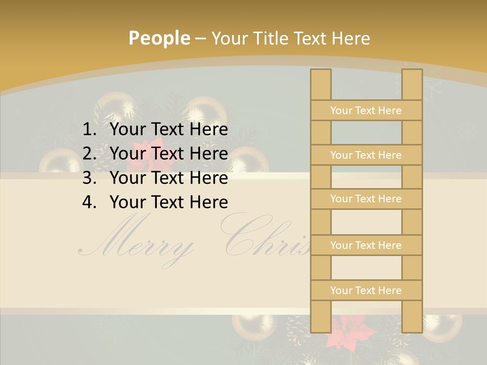 Schm Weihnachtsmann Weihnachtsmotiv PowerPoint Template