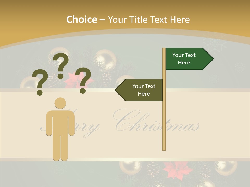 Schm Weihnachtsmann Weihnachtsmotiv PowerPoint Template