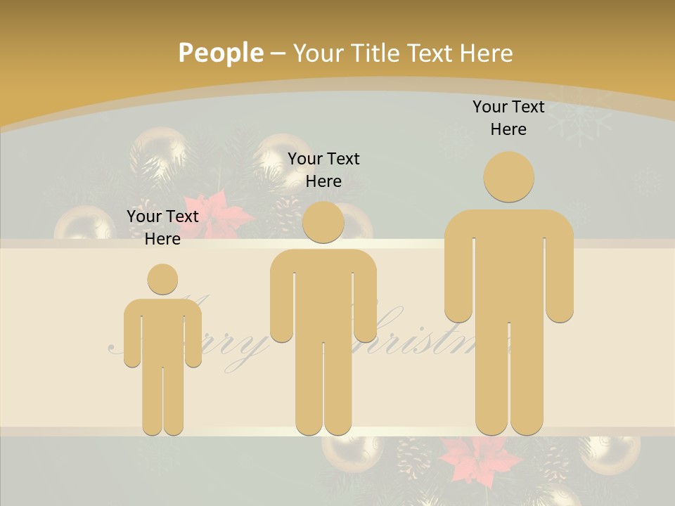 Schm Weihnachtsmann Weihnachtsmotiv PowerPoint Template