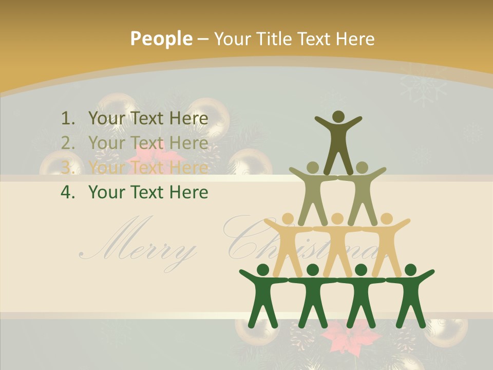 Schm Weihnachtsmann Weihnachtsmotiv PowerPoint Template