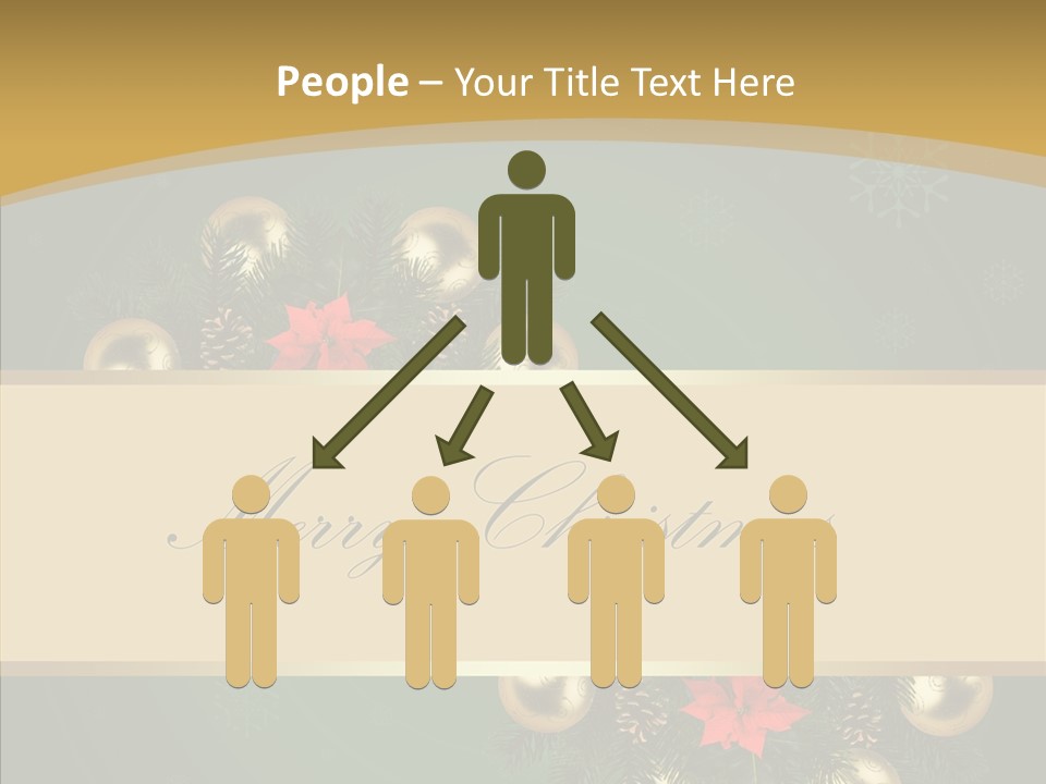 Schm Weihnachtsmann Weihnachtsmotiv PowerPoint Template