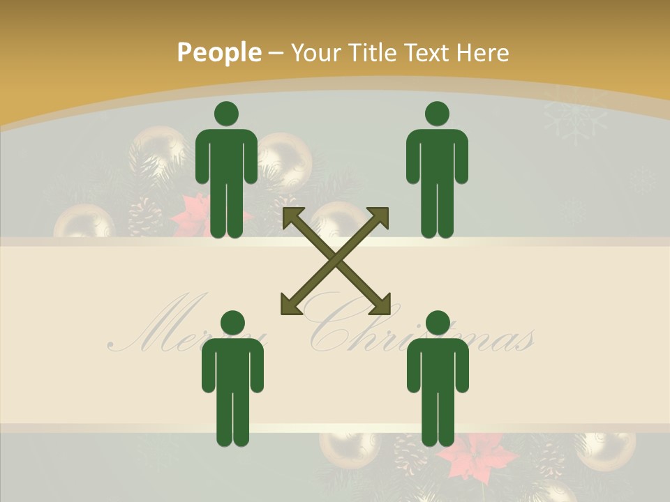 Schm Weihnachtsmann Weihnachtsmotiv PowerPoint Template