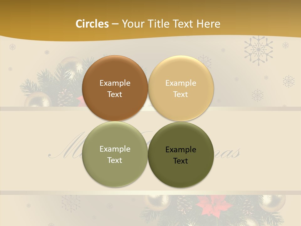 Besinnung Feiertag Nikolaus PowerPoint Template