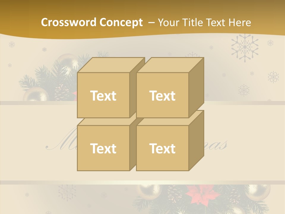 Besinnung Feiertag Nikolaus PowerPoint Template