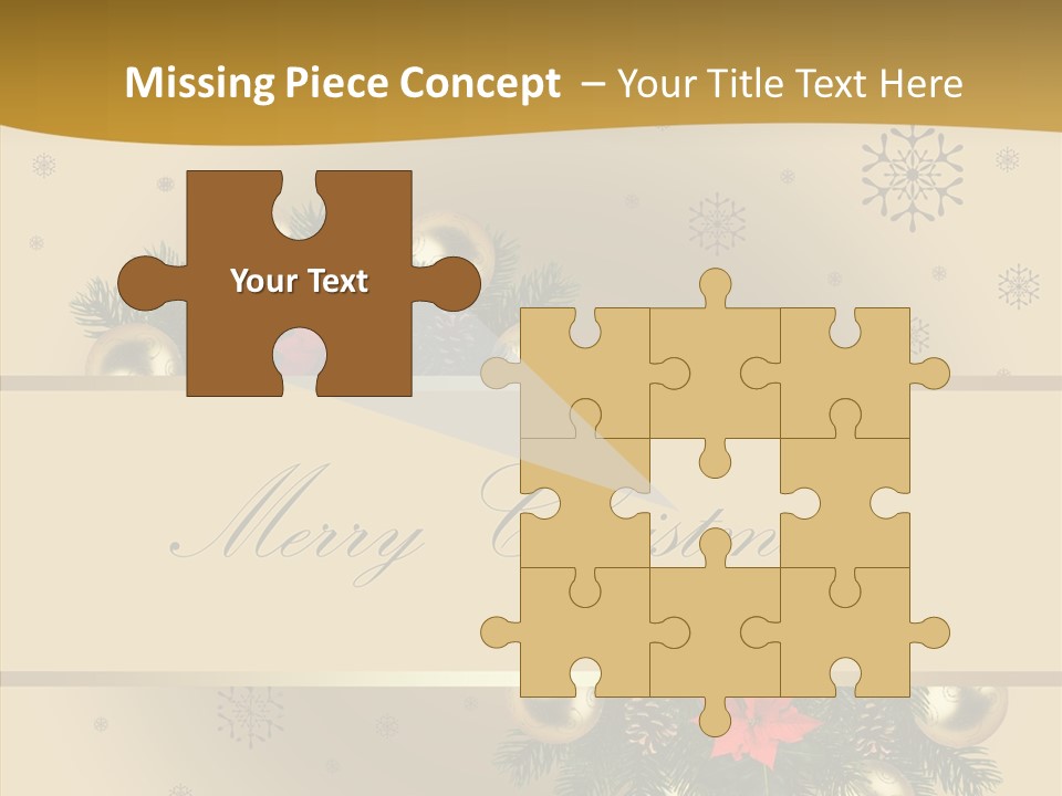 Besinnung Feiertag Nikolaus PowerPoint Template